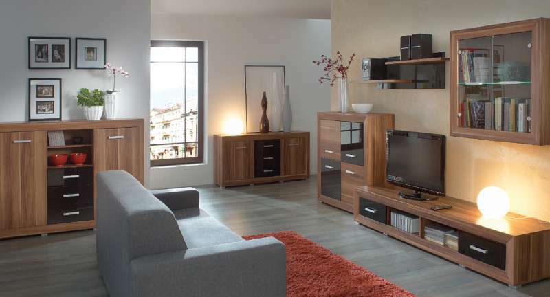 Obývací pokoj Black Red White Ogral 7