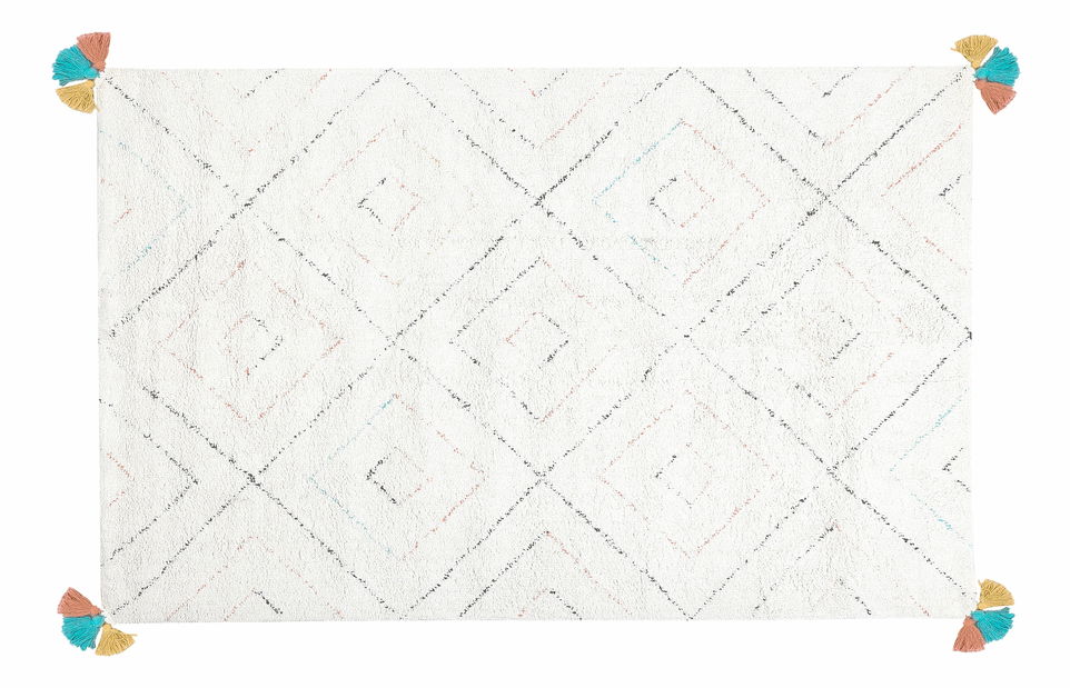 Koberec 200 cm Kavina (bílá)