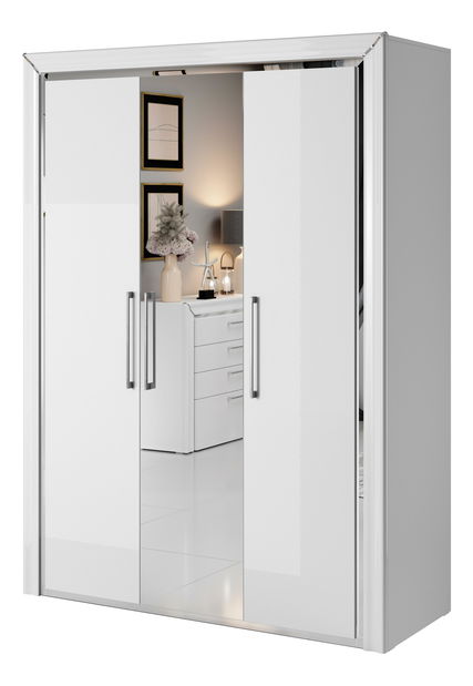 Šatní skříň Arnold Typ 19 (bílá)