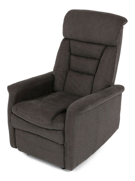 Polohovací křeslo Traste (hnědá)