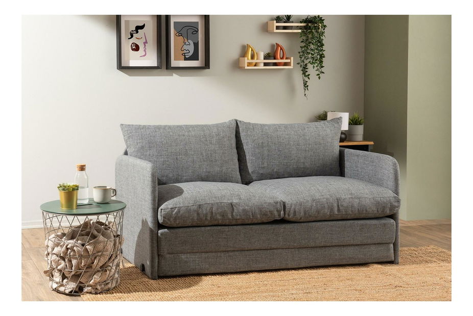 Rozkládací pohovka Sagoretti XL (světle šedá)