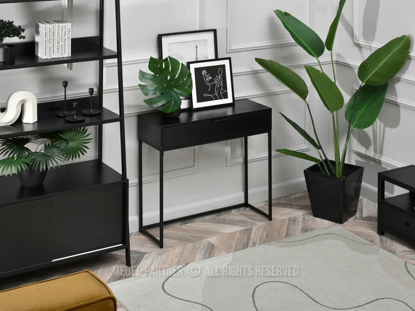Konzolový stolek Norma M (černá)