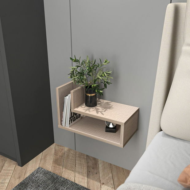 Noční stolek Lary (béžová)