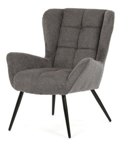 Křeslo Hello (šedá)