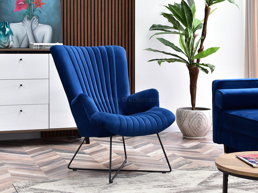 Relaxační křeslo Nuttshell (černá)