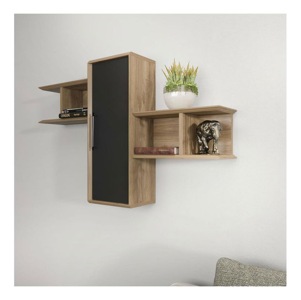 Policový systém Olidella (ořech + černá)