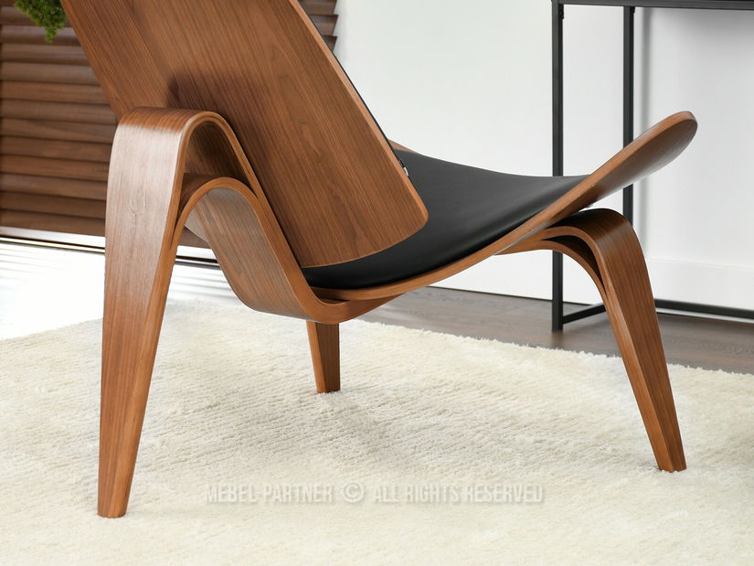 Křeslo Ronaldo (ořech)