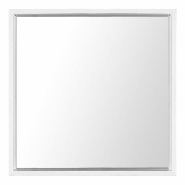 Nástěnné zrcadlo Brignese (bílá)