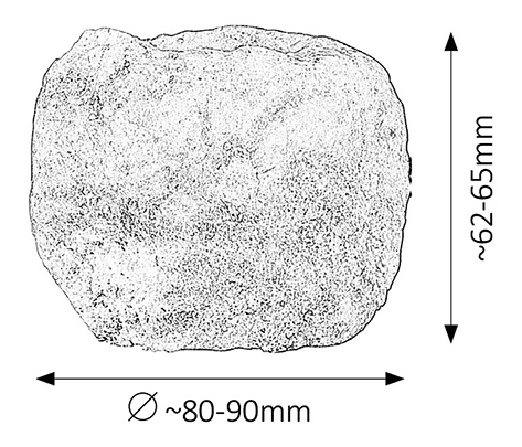 Dekorativní svítidlo Rock 4129 (pomerančová) *výprodej