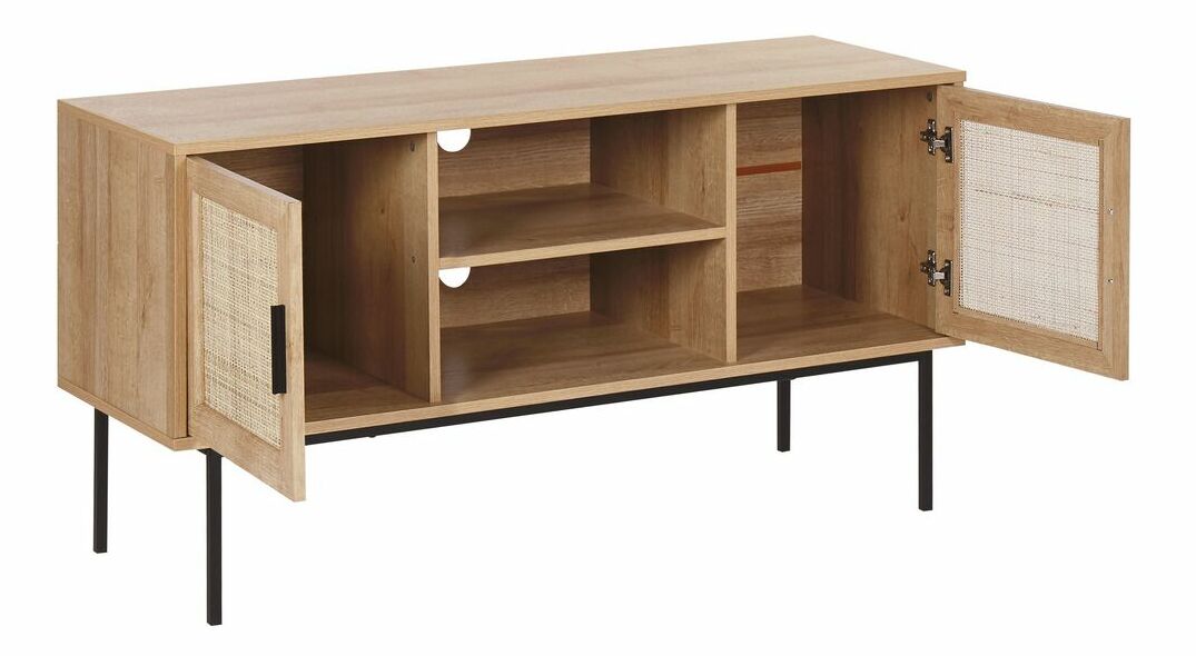 TV stolek Pauline (světlé dřevo)