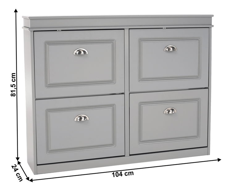 Botník Epery TYP 5 (šedá)