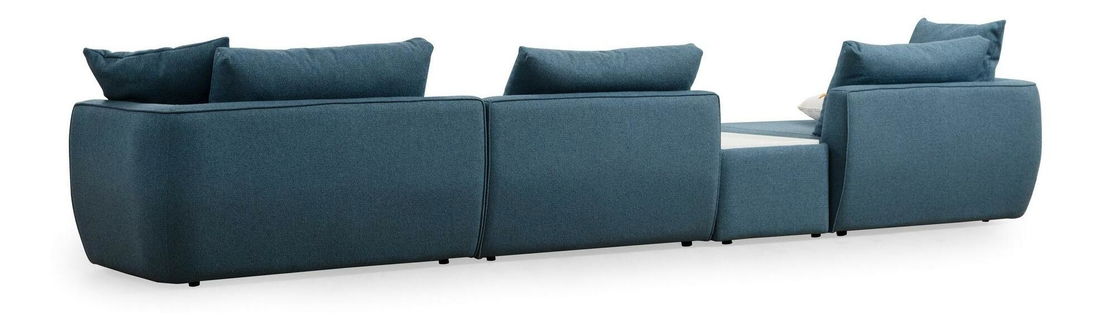 Rohová sedačka Mayasela 3 (modrá)