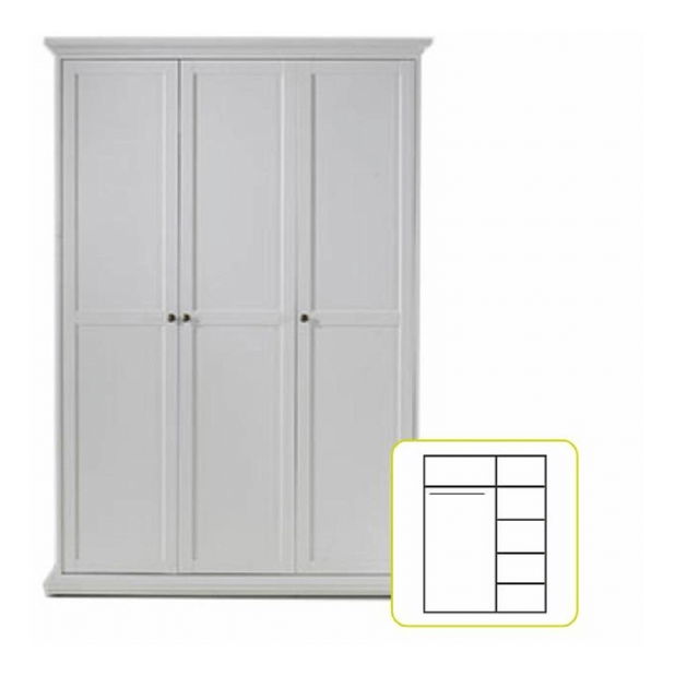 Šatní skříň Phung 3D 75353