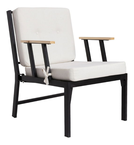 Zahradní 1 -místná pohovka Algol (béžová)