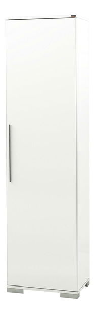 Policová skříň Aderyn (bílá)
