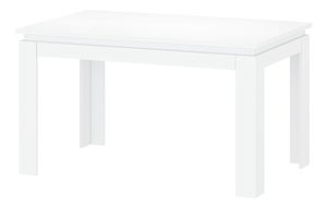 Rozkládací jídelní stůl Leona (bílá) (pro 4 až 6 osob)