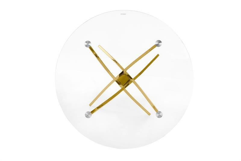 Konferenční stolek Tran (přirodně dřevo + černá)