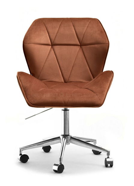 Křeslo Velma M (měděná + chromová)