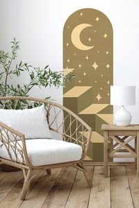 Nástěnná nálepka Ersie 3 (travertin)