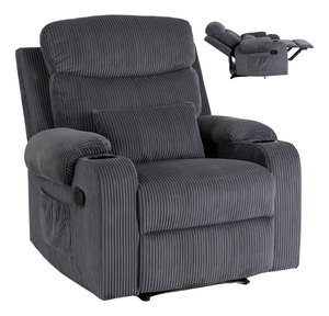 Polohovací křeslo Trigesimo (šedá)