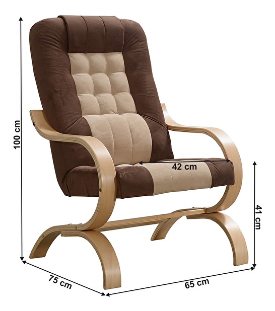 Křeslo Gapo (soro 23 + soro 28 + buk) 