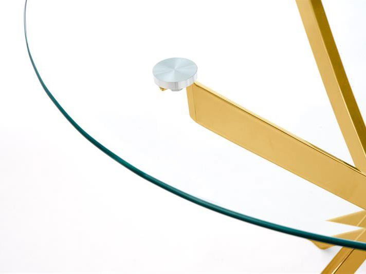 Jídelní stůl Raunds (zlatá)