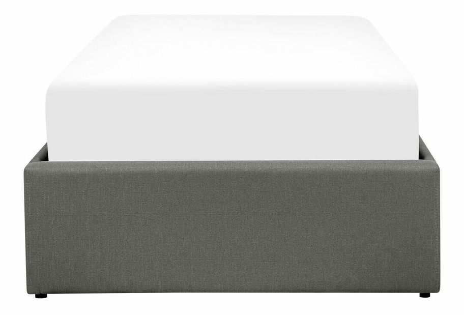 Dětská postel 90 cm DIJON (s roštem a úl. prostorem) (šedá)