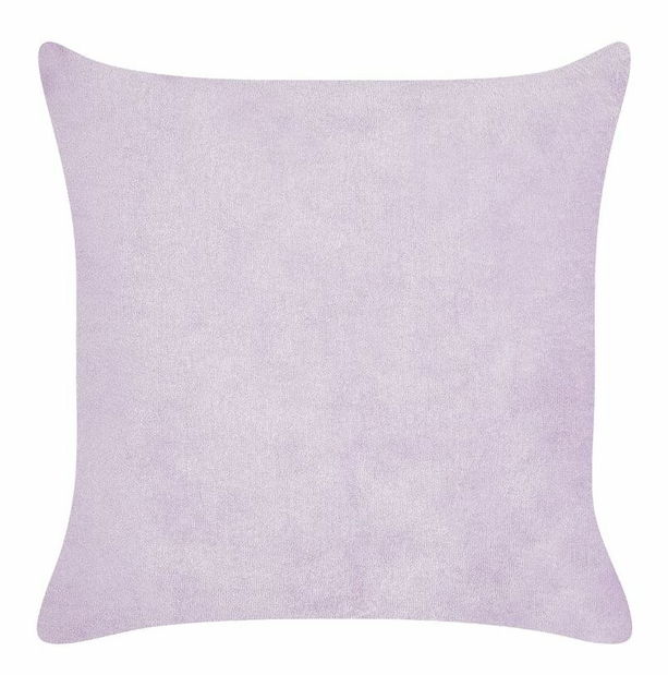 Sada 2 ozdobných polštářů 43 x 43 cm Milie (fialová)
