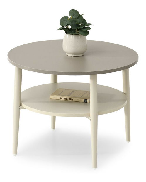 Konferenční stolek Reforzada (béžová + krémová)