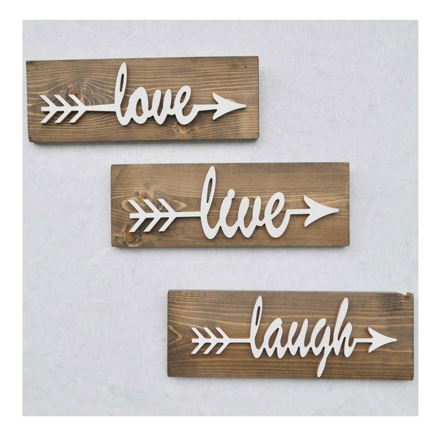 Dekorativní doplněk na zeď Nopesa 1 (ořech)