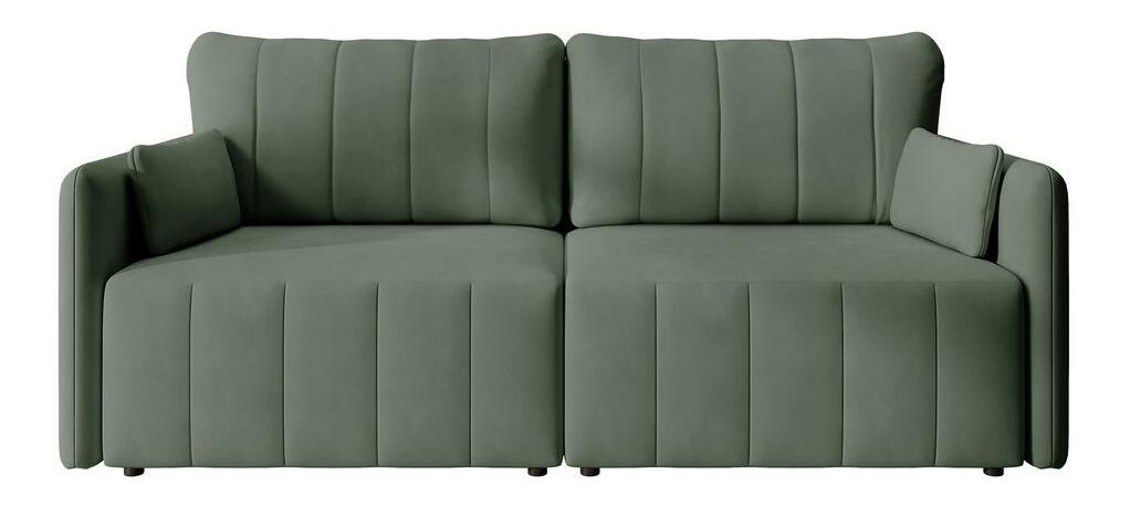 Pohovka Perkley (zelená + černá)