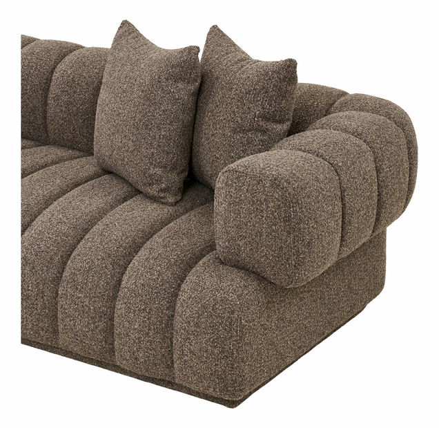 Rohová sedací souprava (L) Aeaveta 2 (hnědá)