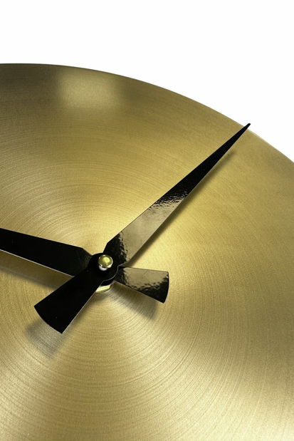 Nástěnné hodiny Silve (ořech + šedá)