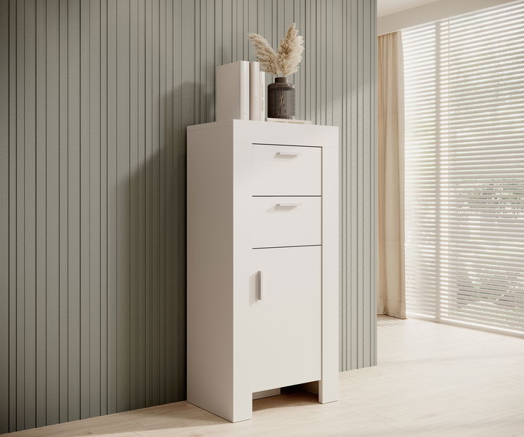 Komoda Cesiaro 2SZ1D (bílá)