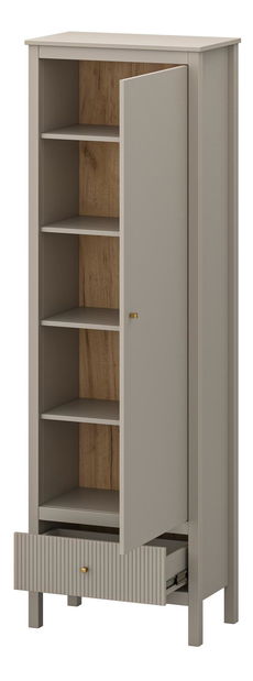 Policová skříň Karankas (taupe)