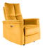 Rozkládací křeslo Noel (žlutá)