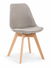 Jídelní židle Kelly (svetlošedá)
