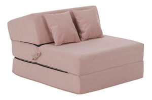 Rozkládací křeslo Plantearan (růžová)