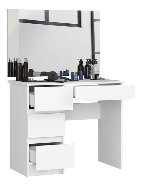 Toaletní stolek Pratik (bílá)