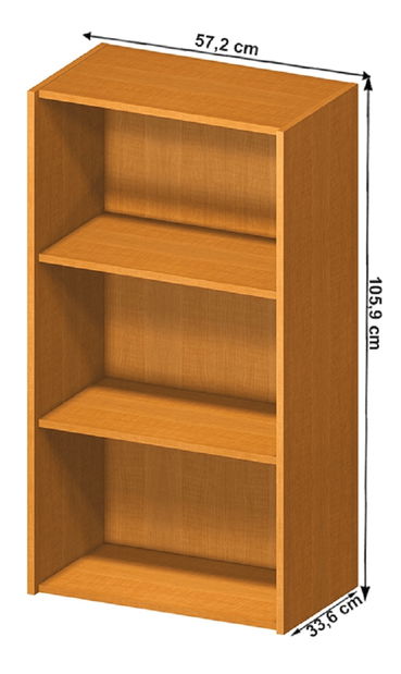 Regál Asista AS 035 (třešeň