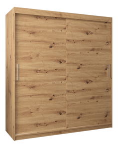 Šatní skříň 180 cm Toki (Dub artisan + Dub artisan)