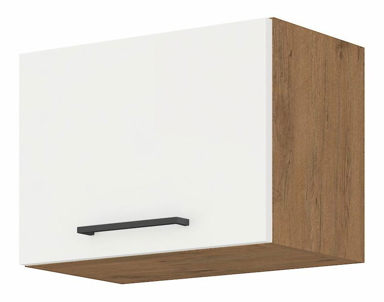 Horní kuchyňská skříňka Virion 50 GU 36 1F (dub lancelot + lesk bílý)