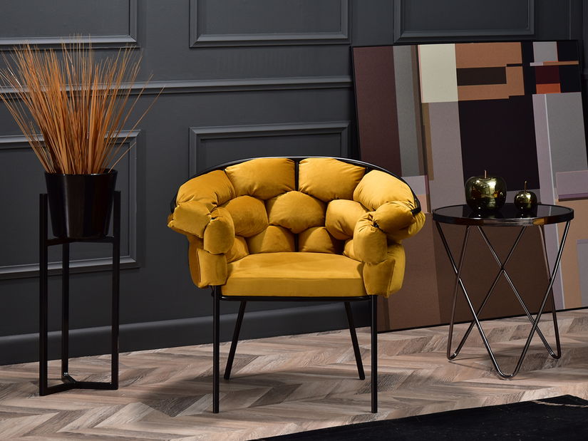 Relaxační křeslo Piplio (černá)