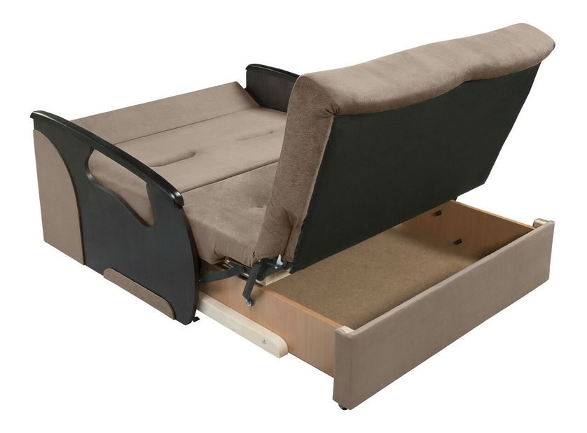 Pohovka dvojsed BRW Ida II 2FBKA (hnědá)