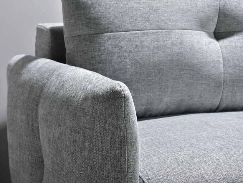 Pohovka dvousedačka Lasciare (šedá + černá)