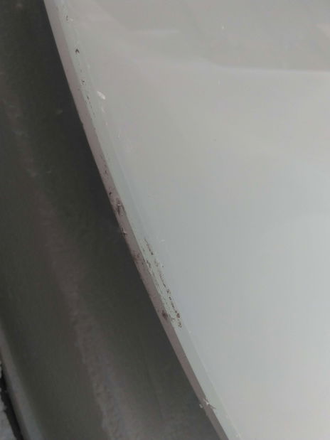 Jídelní stůl Zamon (pro 4-6 osob) (lesk bílý) *bazar