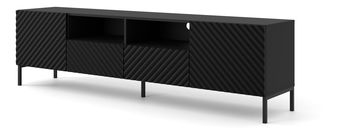 TV stolek/skříňka Surfy 2D (černá + černá)