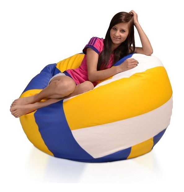 Sedací vak Volejbal XXXL