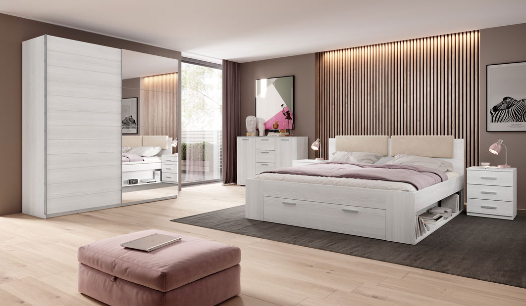 Ložnice Afrodita (bílý popol)