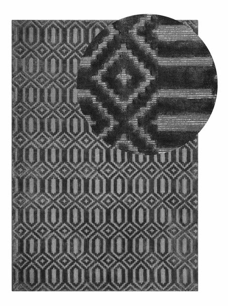 Koberec 230 cm Adente (tmavě šedá)